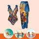 thumbnail image 4 of Ropa de playa transpirable para mujer, 2 uds., con cordones y vestido a la moda para deportes acuáticos JShteea El nuevo, 4 of 9