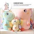 thumbnail image 3 of IFANLANDOR 1 Ensemble Peluche Licorne Décorative Blanche pour Enfants et Femmes, 3 of 8