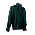 thumbnail image 6 of Efsteb Kids Girls Shirts Fashion Long Sleeve Tops Round Neck Dressy Casual Blouses Comfy Casual Cute Tops Solid Color Loose Blouses (Green,9-10 Years), 6 of 6