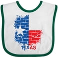 thumbnail image 3 of Inktastic Graffiti Texas State Flag Boys or Girls Baby Bib, 3 of 4