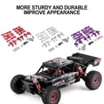 thumbnail image 3 of maskred RCGOFOLLOW Front Rear Upper Suspension Arm CNC Machined Rc Front Rear Upper Suspension Arm For 1/14 Wltoys 144001 Red, 3 of 6