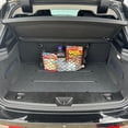 thumbnail image 3 of EACCESSORIES EA Trunk Organizer Cargo Net for BMW i3 i3s 2014-2021– Envelope Style Cargo Net for Hatchback – Premium Mesh Elastic Car Trunk Organizer Vehicle Carrier Storage – Compatible BMW i3 i3s, 3 of 7