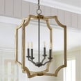 thumbnail image 2 of Capital Lighting 530641 4 Light 25" Wide Taper Candle Chandelier - Sea Salt, 2 of 8