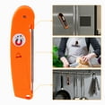 thumbnail image 4 of Unique Bargains Strong Plastic Digital Meat Thermometer Orange 10.4x1.6x0.6 in, 4 of 5