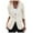 White, variant on YOUSNH Women's 2024 Fall Business Casual Long Sleeve Notch Lapel Trendy Work Jackets Outerwear Women's Blazers Jackets Brown XXL