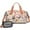 Pug Dogs With, variant on Women Men Gym Bag,Pug Dogs with Pioneer Flower Small Duffle Bag Spend the Night Bags for Women with Shoes Compartment Washbag,Detachable Shoulder Strap,19.7x8.3x11 Inches