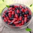 thumbnail image 3 of 1000pcs Transparent Hollow Gelatin Empty Separated Medical Powder Capsule Shells, 3 of 5