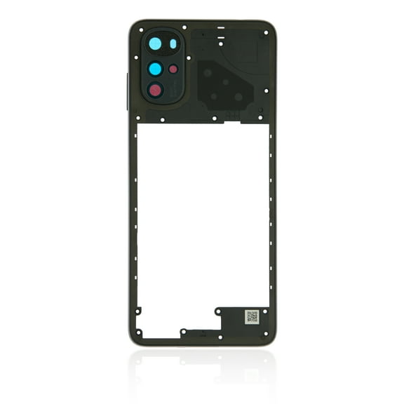 Replacement Mid-Frame Compatible For Motorola Moto G22 (XT2231 / 2022) (Cosmic Black)