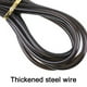 thumbnail image 4 of Cuerda para saltar con rodamientos de bolas, cable para saltar de velocidad rápida y asas de espuma viscoelástica, ideal para ejercicios aeróbicos como entrenamiento de velocidad, saltos extremos,, 4 of 5