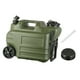 thumbnail image 5 of Contenedor de almacenamiento de agua, tanque portátil con ruedas, hervidor de , jarra de agua de 28 l con grifo para coche, senderismo,, 5 of 9