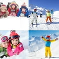 thumbnail image 3 of Penkiiy Winter Gloves Kids Winter Outdoor Kids Snow Skating Snowboarding Windproof Warm Ski Gloves Blue Gloves, 3 of 4