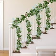 thumbnail image 2 of NSESSHome Easter Egg Garland Spring Artificial Easter Colored Egg and Artificial Ivy Fake Greenery Leaf Garland Plants Vine for Holiday Parties Home Fireplace Table Indoor Outdoor, 2 of 9