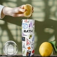 thumbnail image 2 of Math Gift Math Teacher Mug Math Tumbler Cup Math Teacher Gift for Women Men 20 Oz Stainless Steel Insulated Water Bottle With Lid and Straw, 2 of 6