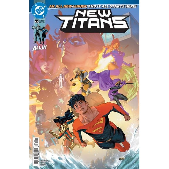 NEW TITANS #33 CVR A TAURIN CLARKEDC Comics Comic Book 2026