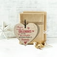 thumbnail image 1 of Handmade Wooden Commemorative Love Wooden Sign Pendant, 1 of 3
