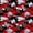 Crimson Red, variant on Manfei Minimalst Camouflage Zipper Twin Comforter Sets with Fitted Sheet and 2 Pillowcases, Mid Century Camo Zipper Bedding Set, Steel Blue, Black Reversible, 4pcs