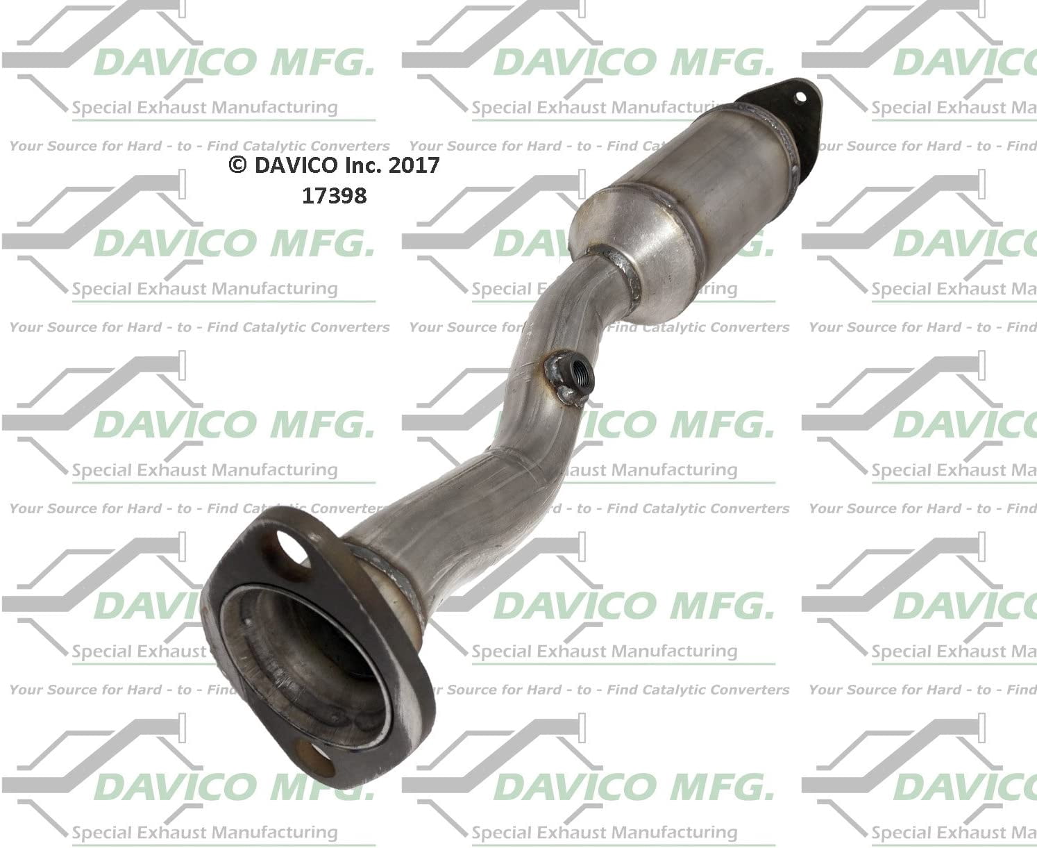Davico Mfg Catalytic Converter P/N:17398 Fits select: 2009-2012 NISSAN SENTRA