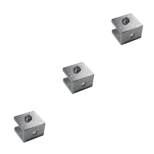 Injueey 4 Uds. Suficientes abrazaderas de vidrio para pasamanos de baño, soporte para valla, Clip para gafas, Clips multifuncionales para hombre S 6-8mm Type1 NO1 Injueey CBP091635
