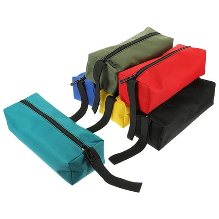 6 Pcs Hardware Kit Tool Bag Small Storage with Zipper Bags Gardening Reposteria Oxford Cloth