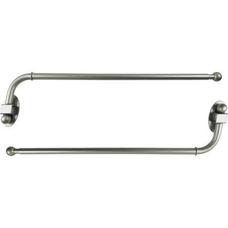 Urbanest Swing Arm Rods 3 4 24 38 Pewter Set Of 2 Walmart Com