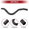 thumbnail image 4 of Manguera del radiador Unique Bargains para Honda Accord 2013-2017 No.195025G0A50 Goma Negra 1 Pcs, 4 of 7