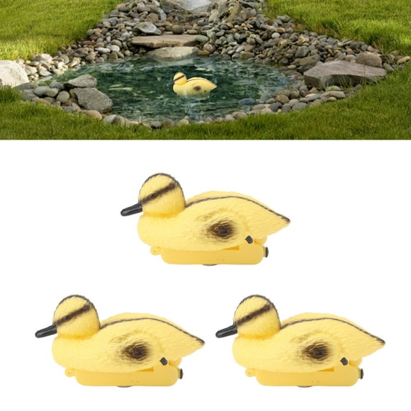 3Pcs Floating Duck,Rubber Ducks Bathing Toys Bathtubs Floating Ducks For Swimming Pools Lawn Decorations Decorate The Swimming Pool For Decorating Ponds And Gardens With Ducks