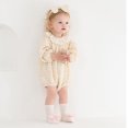 thumbnail image 4 of Girls Cotton Knee Socks with Not Slip Bottom & Lovely Lace Bowknot Learn to Walk Socks Not Skid Socks for Ages 1 to 5, 4 of 9