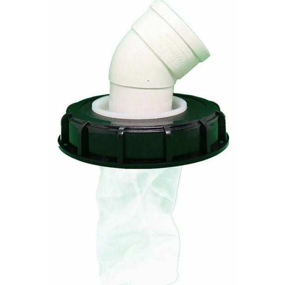 IBC Tote Lid for Rainwater Collection, Reusable & Waterproof Cover with Nylon Net Filter for One Ton Drums, Ventilated Lid for Chemical Storage (1PC)