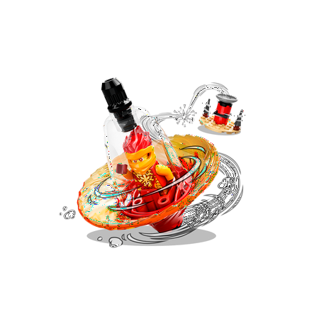 Lego Ninjago Ninja Kai’s Spinjitzu 70688 and Jay’s Spinjitzu Ninja Training 70690 Building Kits