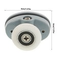 thumbnail image 2 of STRANDCHIC 4Ensemble Rouleaux de Porte de Douche de Remplacement Poulie en PA pour Capacité de Charge et Utilisation, 2 of 4