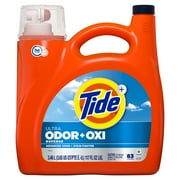 Tide Ultra Odor Defense Plus Oxi Liquid Laundry Detergent, 117 fl oz, 83 Loads