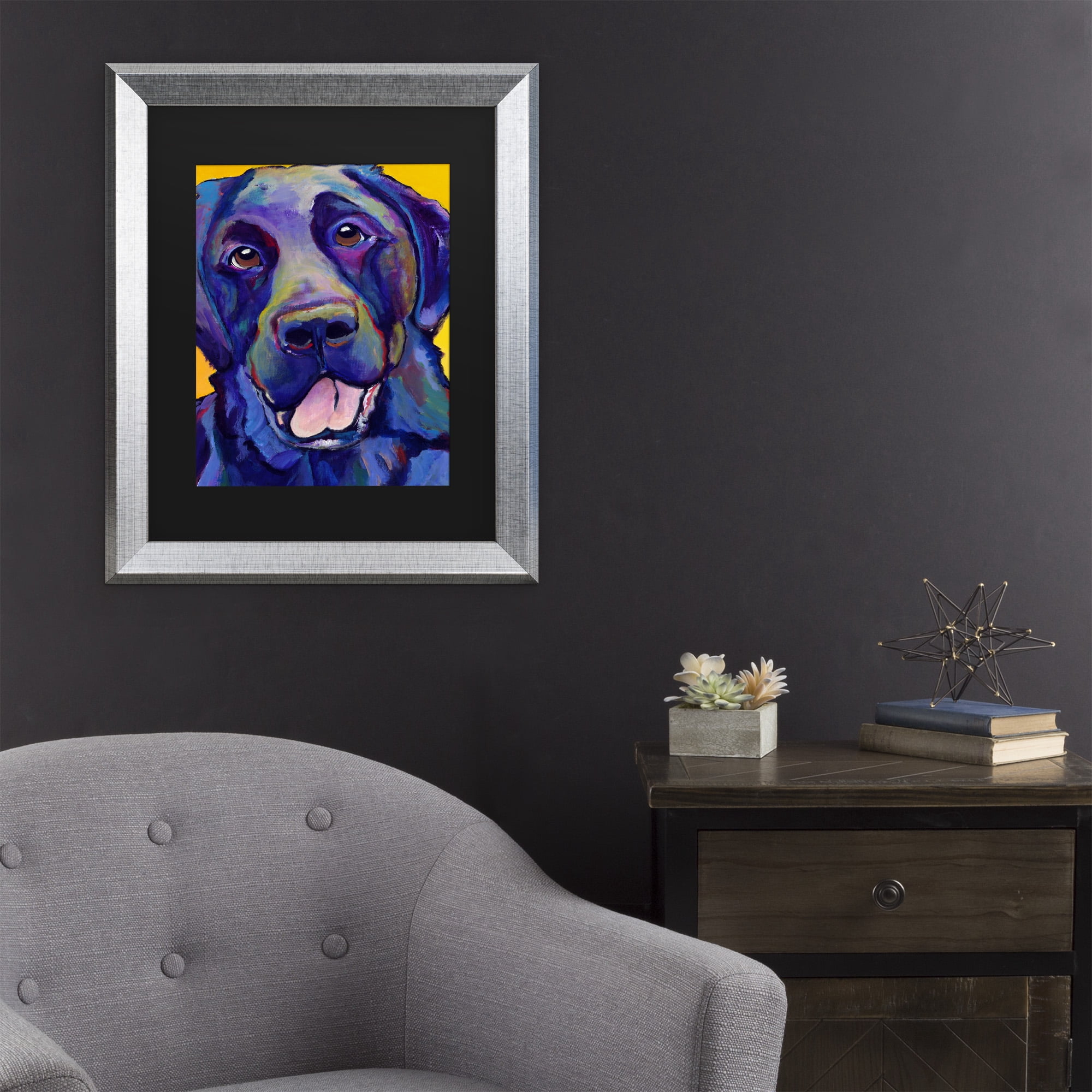 Trademark Fine Art 'Buddy' Canvas Art by Pat Saunders-White