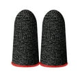thumbnail image 2 of Fairnull 1 Pair Finger Covers Universal Breathable Ultra-thin Game Controller Fingertips Sleeves Thumb Gloves for Gamer, 2 of 8