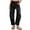 Black, variant on LANGWYQU High Waist Women Wide Leg Jeans Female Casual Denim Pants With Pocket