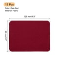 thumbnail image 2 of Uxcell Iron on Patches Fabric Repair Patches Iron-On Mending 4.9"x3.7" for Clothes Pants Pack of 18 Date Red, 2 of 6