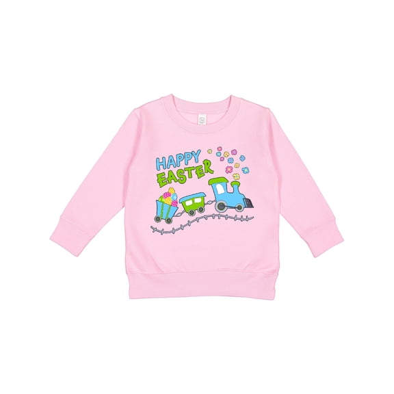 Inktastic Happy Easter Train Toddler Sweatshirt