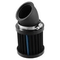thumbnail image 1 of Filtros de aire universales de 28 mm a 48 mm para motocicletas Unique Bargains para HONDA, YAMAHA y SUZUKI en color negro, 1 of 7