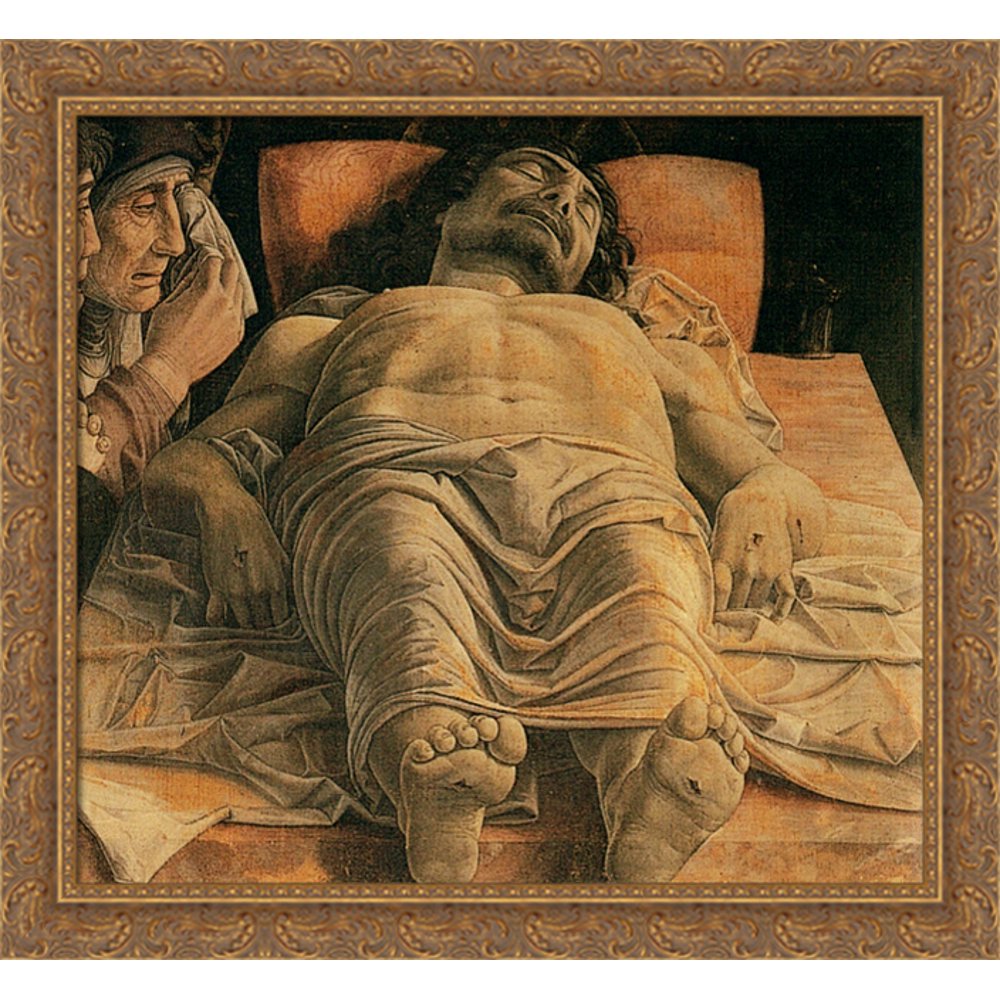 The Lamentation over the Dead Christ 32x28 Large Gold