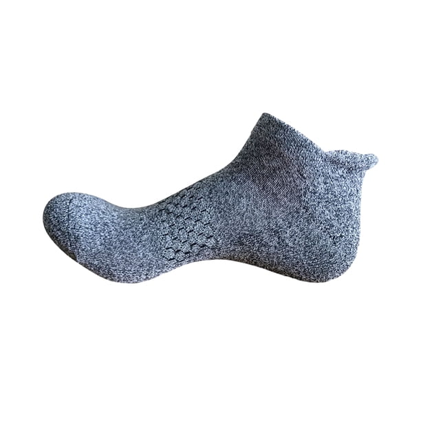 Calcetines deportivos Sonducket para hombre y mujer, transpirables, gris