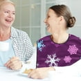 thumbnail image 4 of 1pc adulto babero comedor babero impermeable comida comiendo delantal para personas mayores ancianos, 4 of 6