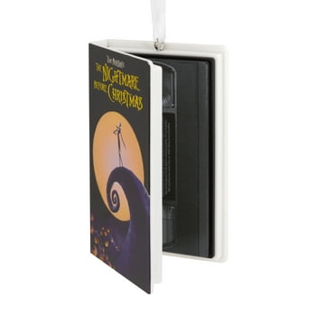 Hallmark Ornament (Disney Tim Burton's The Nightmare Before Christmas Retro Video Cassette Case)