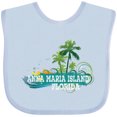 thumbnail image 3 of Inktastic Anna Maria Island Florida Boys or Girls Baby Bib, 3 of 4