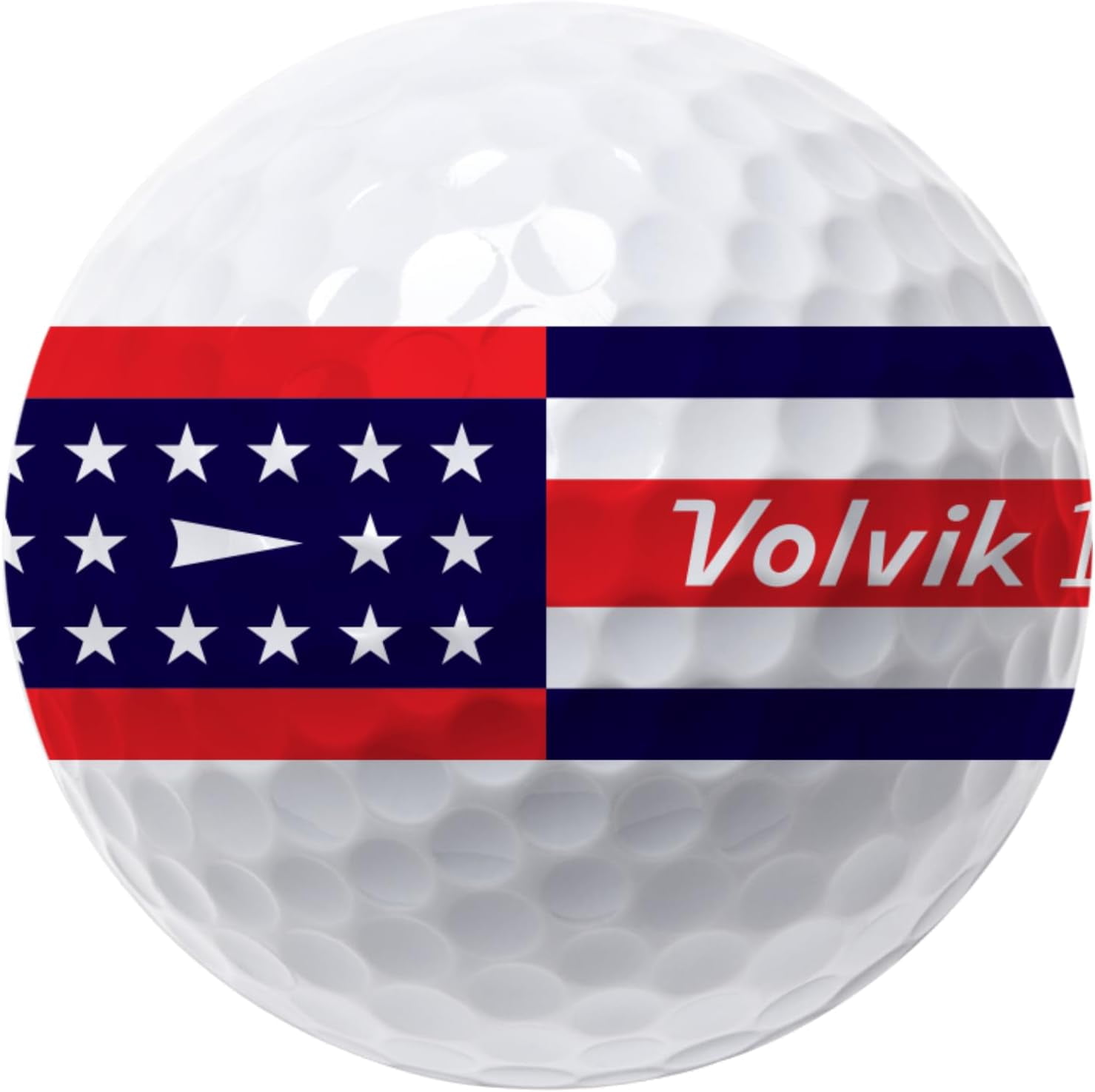 Volvik Vista3 360° USA Patriot Edition Golf Balls (One Dozen)