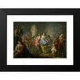 thumbnail image 2 of Johann Georg Platzer 14x11 Black Modern Framed Museum Art Print Titled - The Pleasures of the Seasons; Spring (C. 1730), 2 of 5