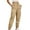Khaki., variant on Akafmk Womens Cargo Pants,Hiking Pants for Outdoor,High Waist Jogger Pants Solid Color Long Trousers Outdoor Lightweight Stretch Casual Travel Work Trousers with Pockets