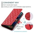 thumbnail image 6 of TECH CIRCLE For Galaxy A34 5G Case Wallet for Women Girl,Luxury PU Leather Crossbody Wristlet Strap Kickstand Slim Card Holder Slots Wallet Case for Samsung Galaxy A34 5G 6.2" 2023,Red, 6 of 7