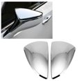 thumbnail image 3 of 2pcs/set Car Rearview Mirror Cover Trim for Lexus ES200 18-19 (Carbon Fiber Black), 3 of 3
