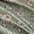 thumbnail image 4 of Jessica Simpson Botanical Embossed Sage Green Duvet Cover Set Queen/Full Size - 3 Piece Set, 4 of 7