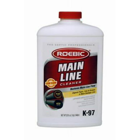 Roebic 32Oz Main Line Sewer/Septic Cleaner Only (Best Main Line Cleaner)