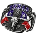 thumbnail image 2 of Moranse Religion Cross Cowboy Kneeling Prayer And Horse Design Belt Buckles, 2 of 4